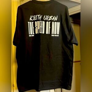 Keith Urban local crew shirt - The Speed of Now Tour